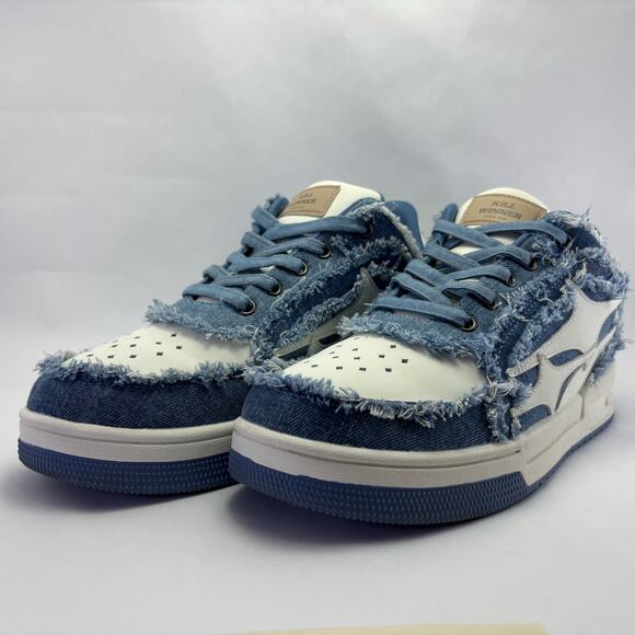 KILL WINNER  “Noah’s Ark Denim Shattered Meteor” Shoes Men’s Size 7.5 - Picture 11 of 12